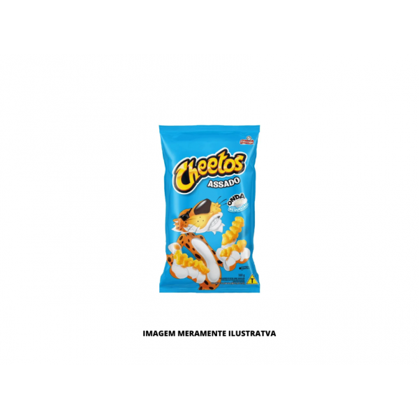 SALGADINHO - ELMA CHIPS - 160g CHEETOS ONDA REQUEIJAO